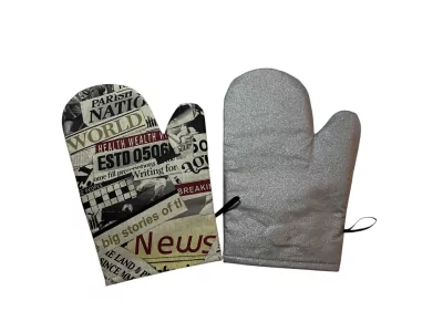 Chňapky novinové titulky Alutex - pár