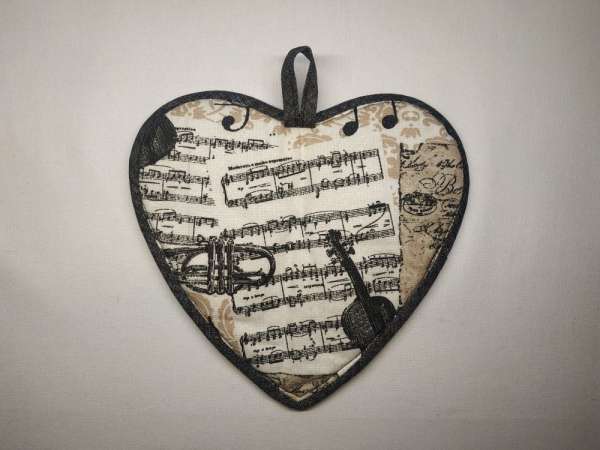 Chňapka srdce hudební