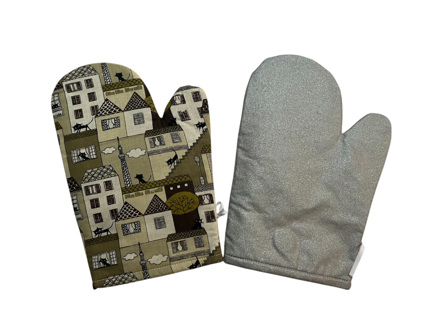 Chňapky městské kočky Alutex - pár