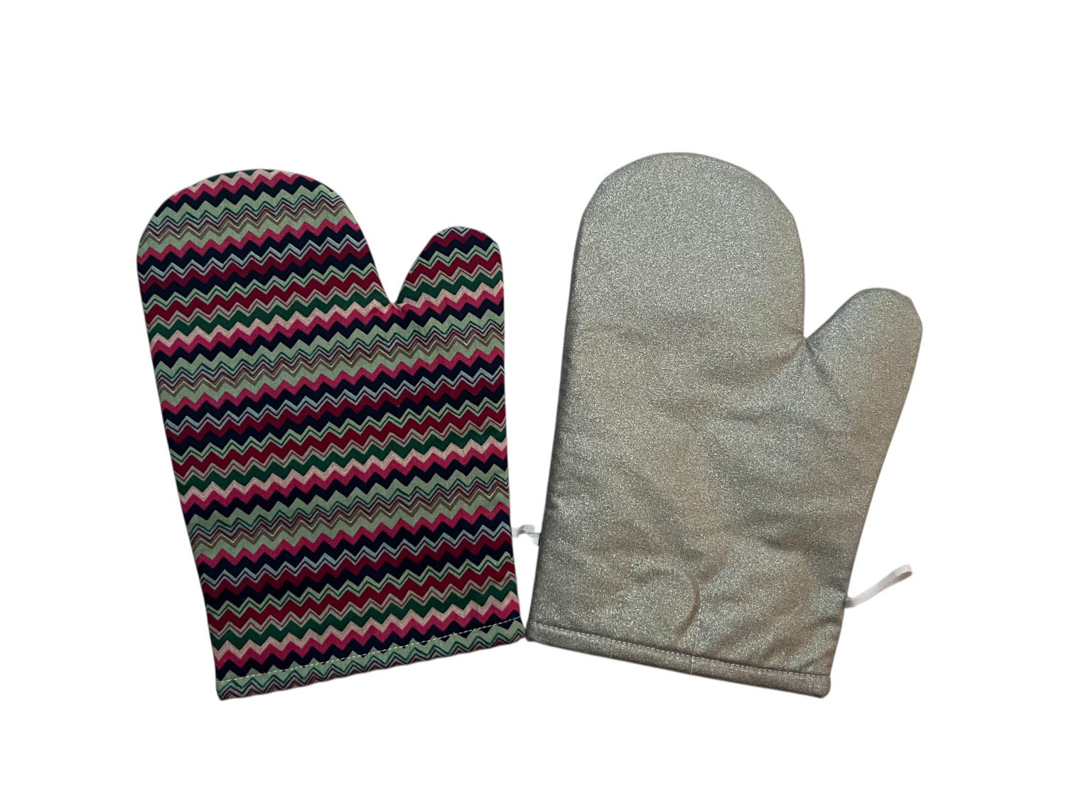 Chňapky chevron barevný Alutex - pár