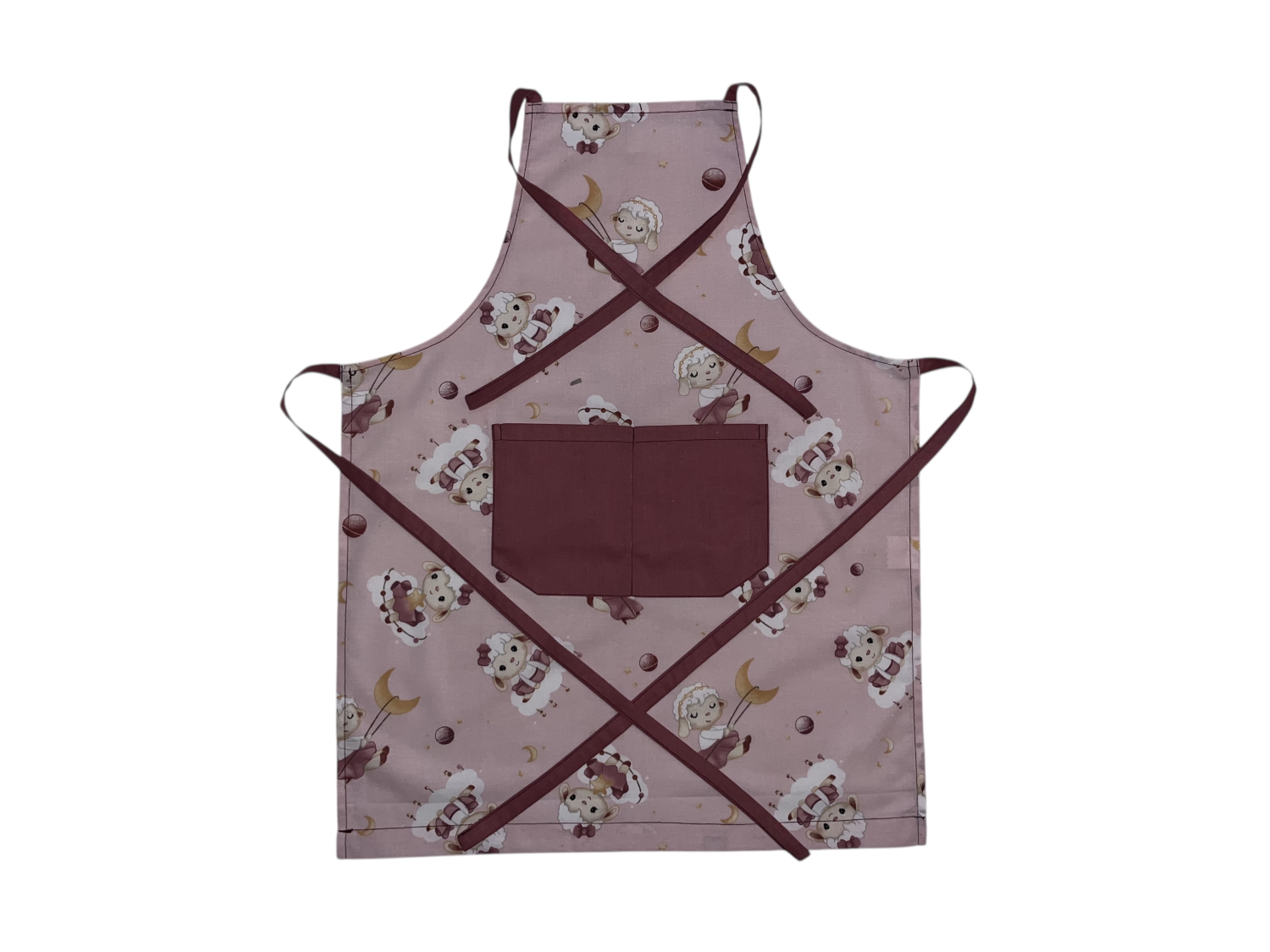 Dětská zástěra nebeská ovečka